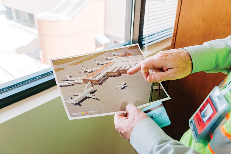Rendering of Customs Facility at Tallahassee International Airport