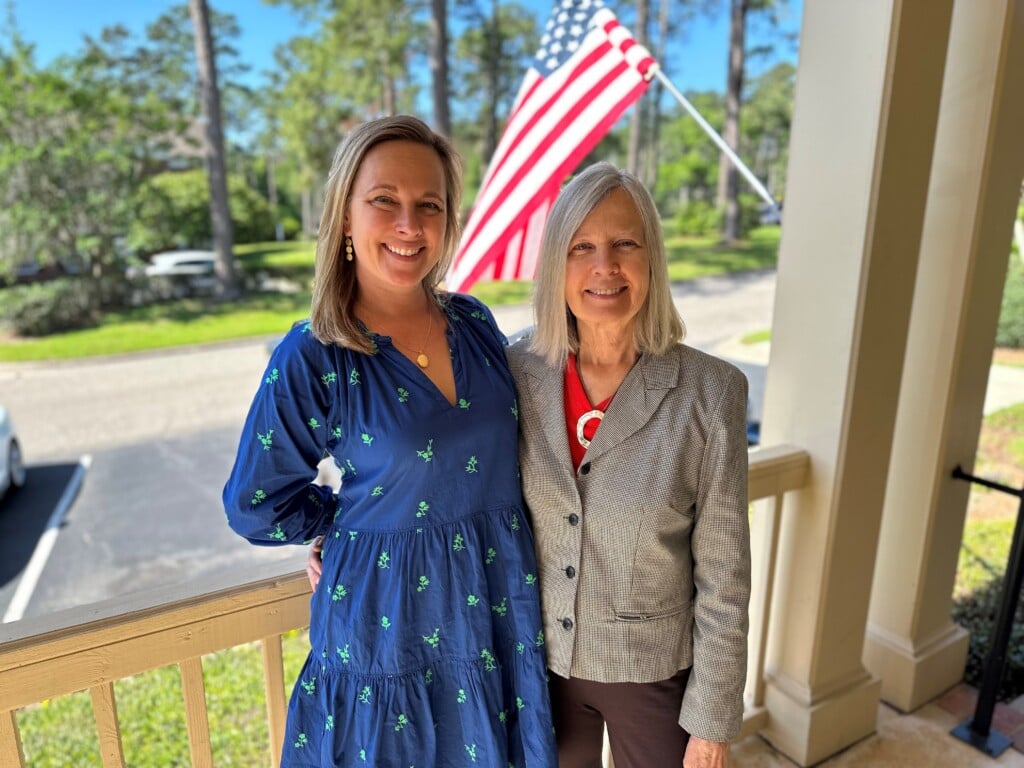 Caroline Weiss And Priscilla Tharpe