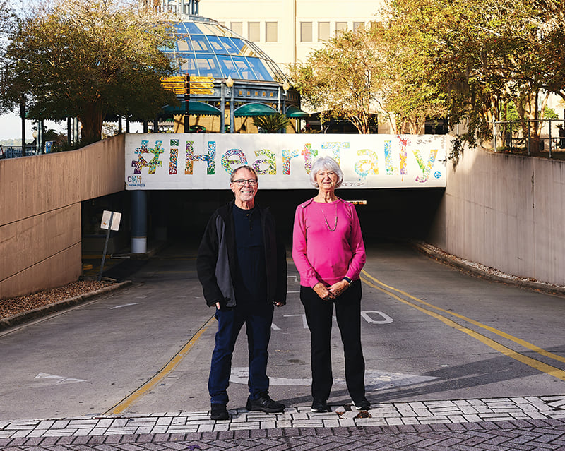 Choose Tallahassee executive director Greg Patterson and board member Virginia Glass